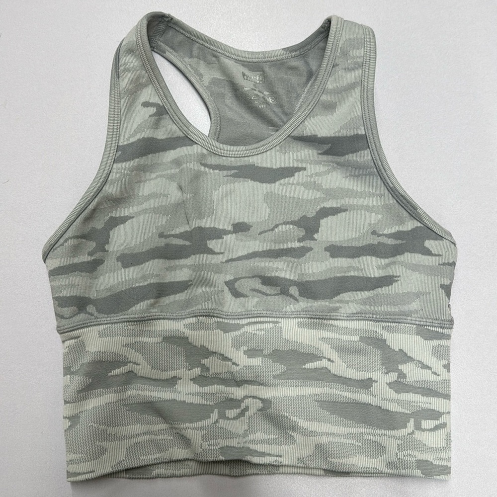 ProFit Sports Bra Small White Camo